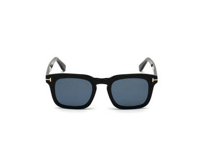 Shiny Black Blue Male Sunglasses Tom Ford 889214095893 889214095930