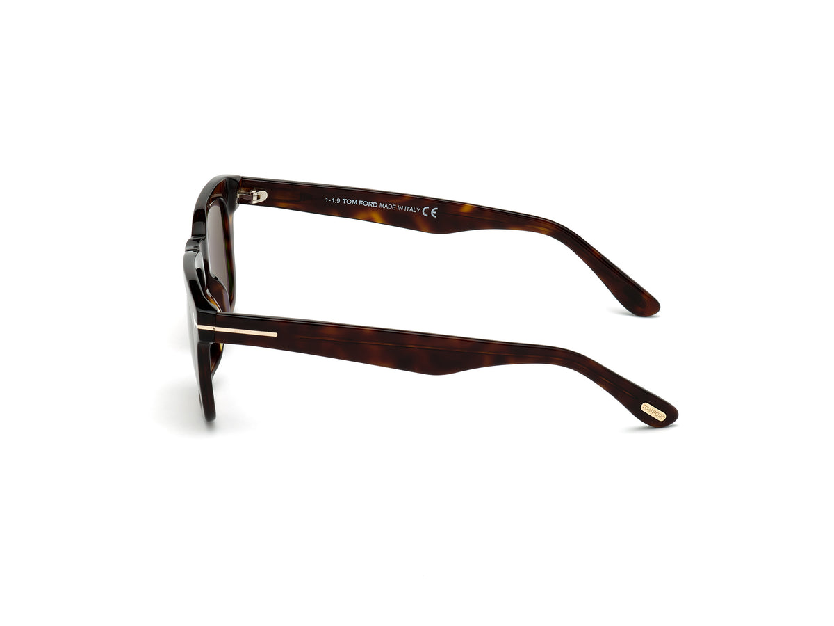 Dark Havana Green Male Sunglasses Tom Ford 889214095909 889214095947