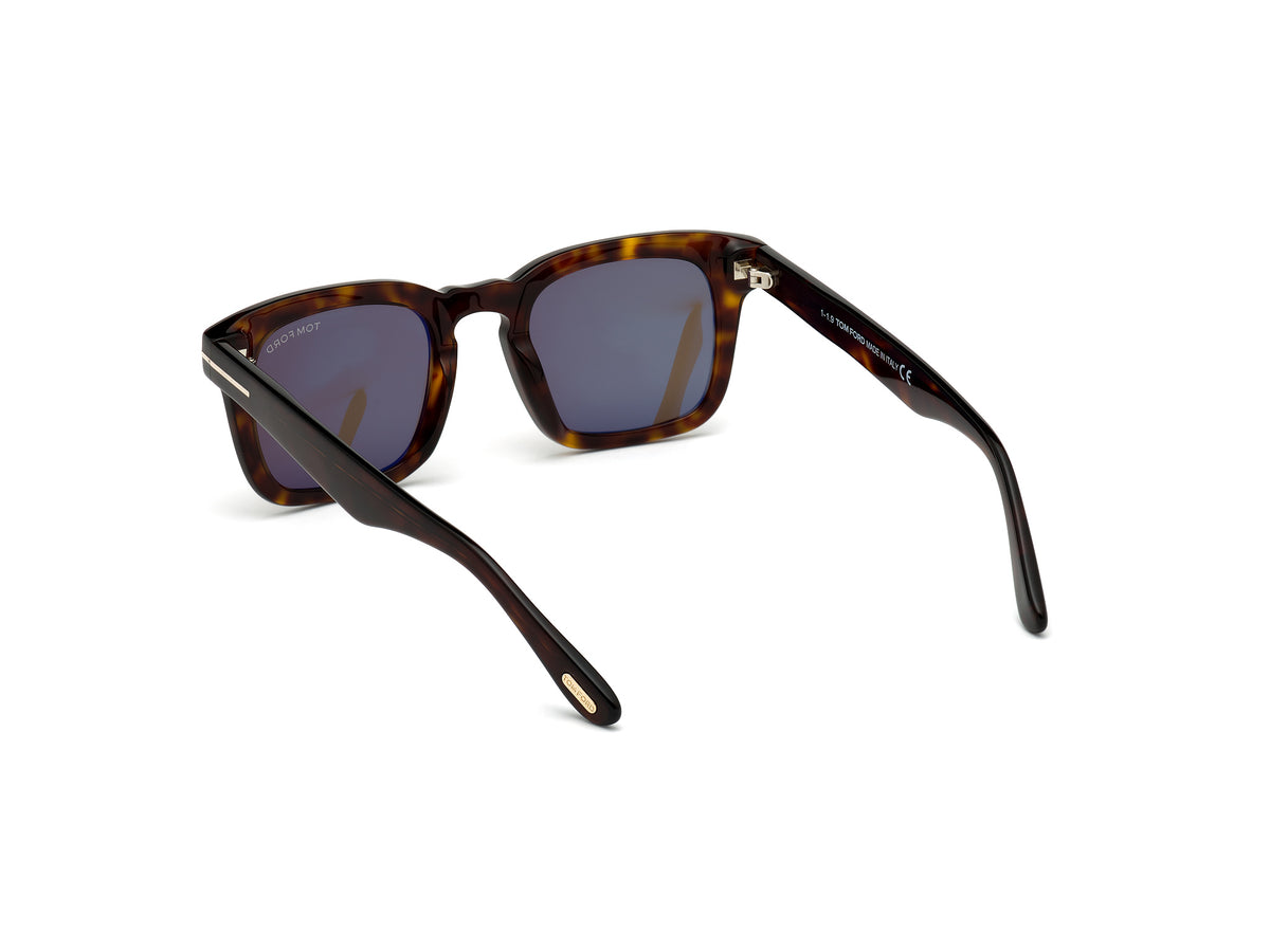 Dark Havana Green Male Sunglasses Tom Ford 889214095909 889214095947