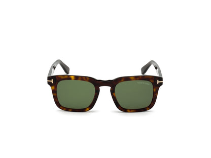 Dark Havana Green Male Sunglasses Tom Ford 889214095909 889214095947