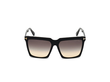 Shiny Black Female Sunglasses Tom Ford 889214096425
