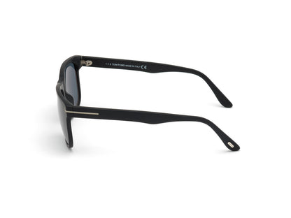 Matte Black Male Sunglasses Tom Ford 889214120762