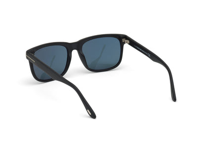 Matte Black Male Sunglasses Tom Ford 889214120762