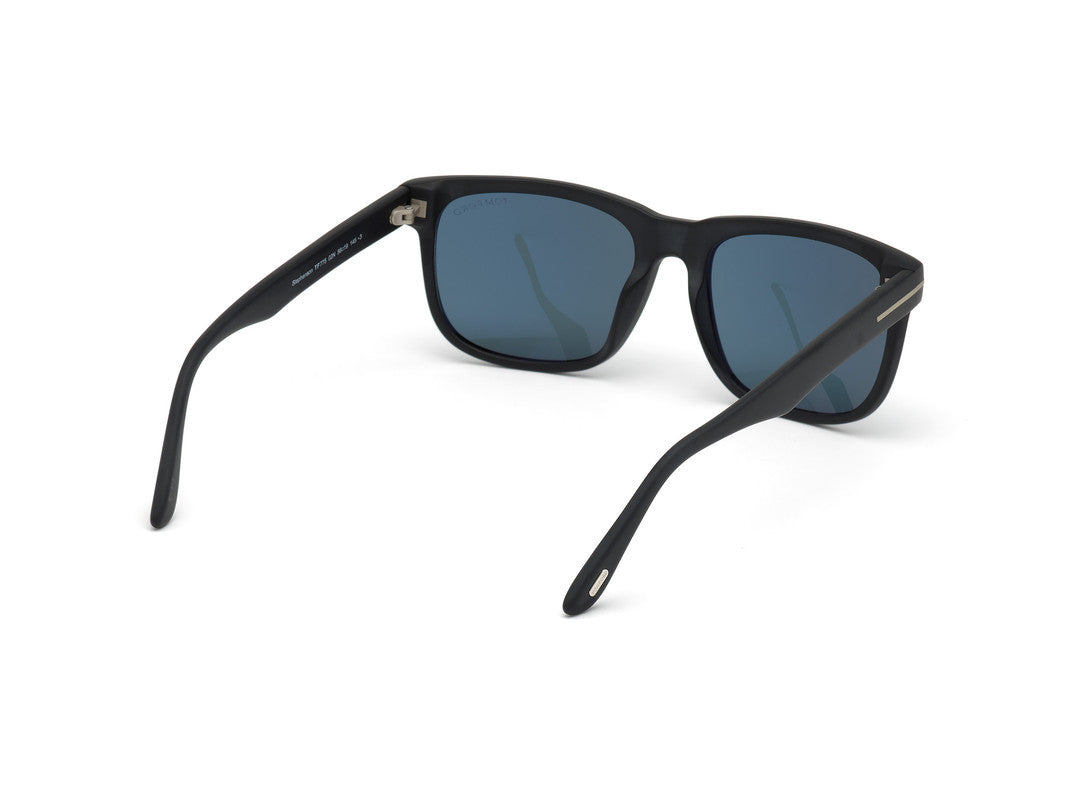 Matte Black Male Sunglasses Tom Ford 889214120762