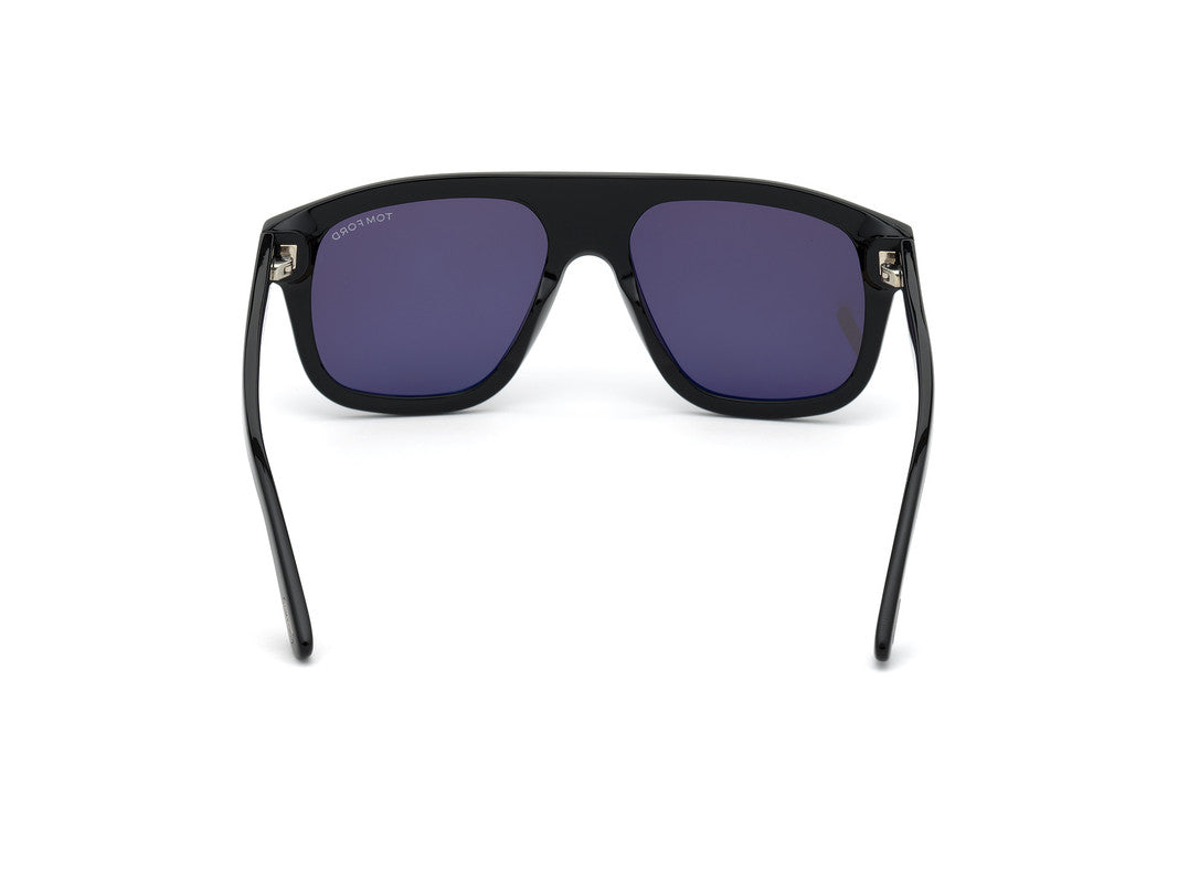 Shiny Black Male Sunglasses Tom Ford 889214122414