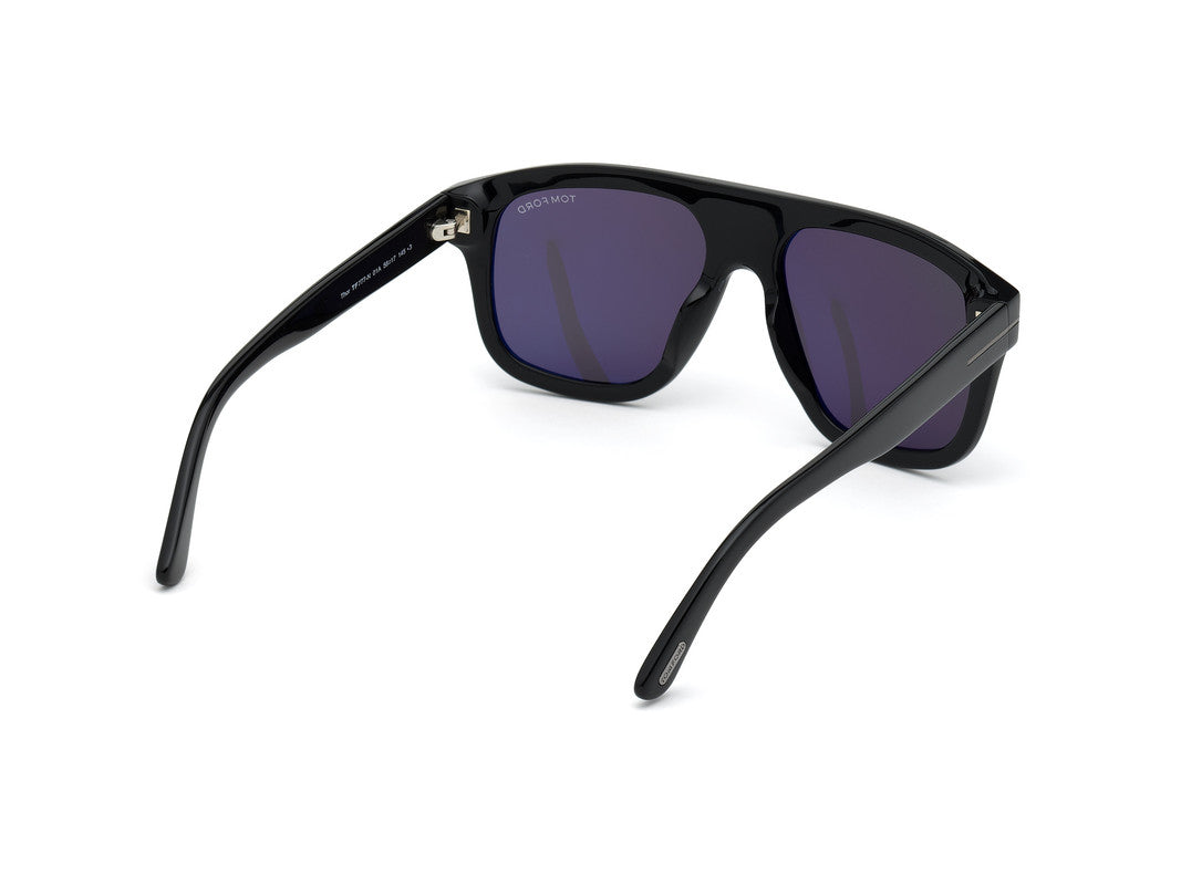 Shiny Black Male Sunglasses Tom Ford 889214122414