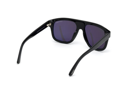 Shiny Black Male Sunglasses Tom Ford 889214122414