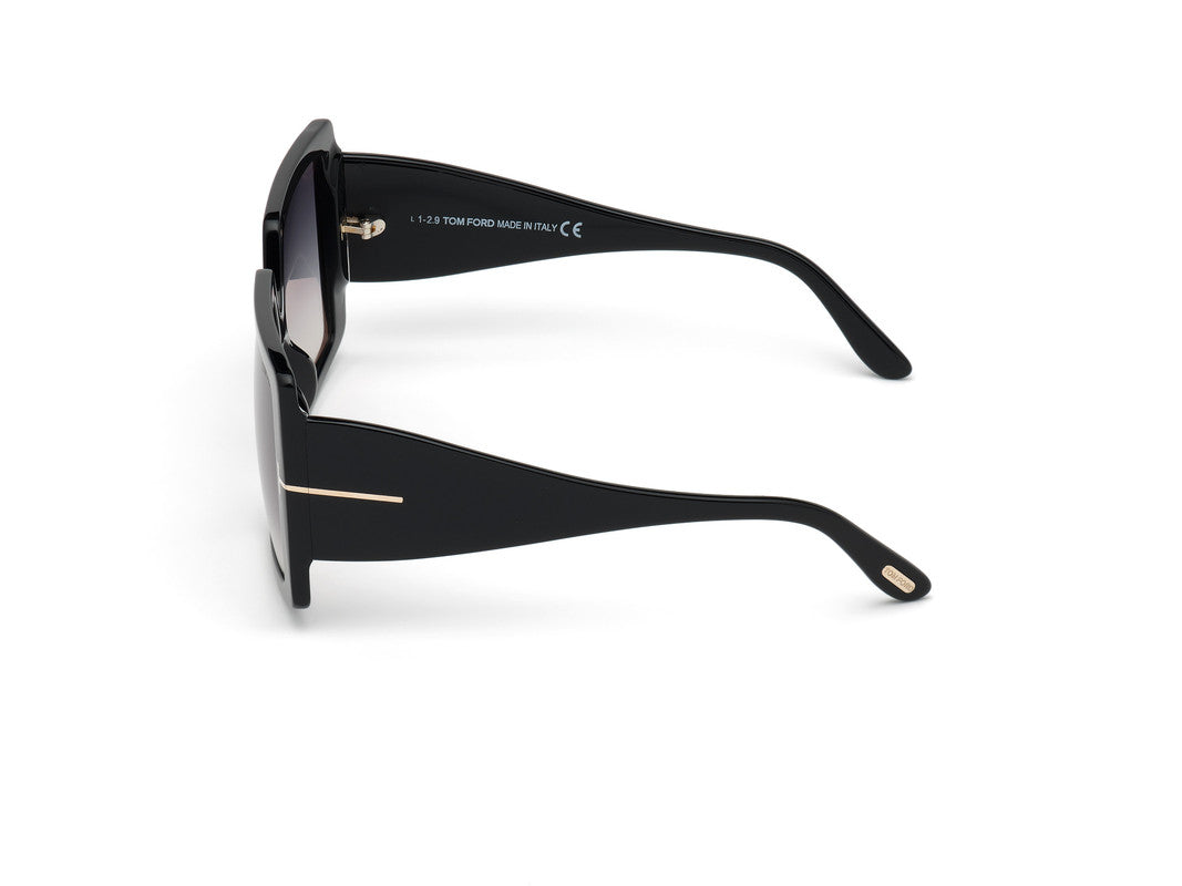 Shiny Black Female Sunglasses Tom Ford 889214121233