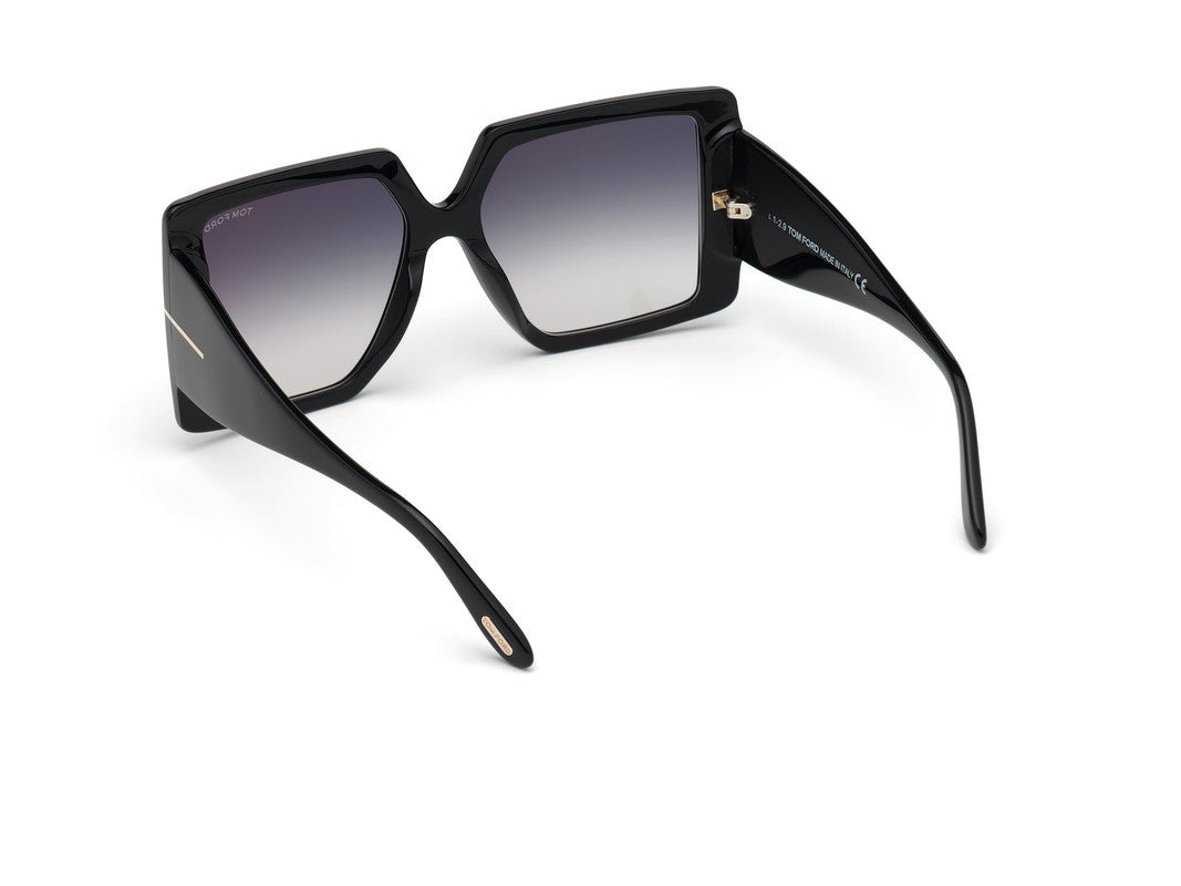 Shiny Black Female Sunglasses Tom Ford 889214121233