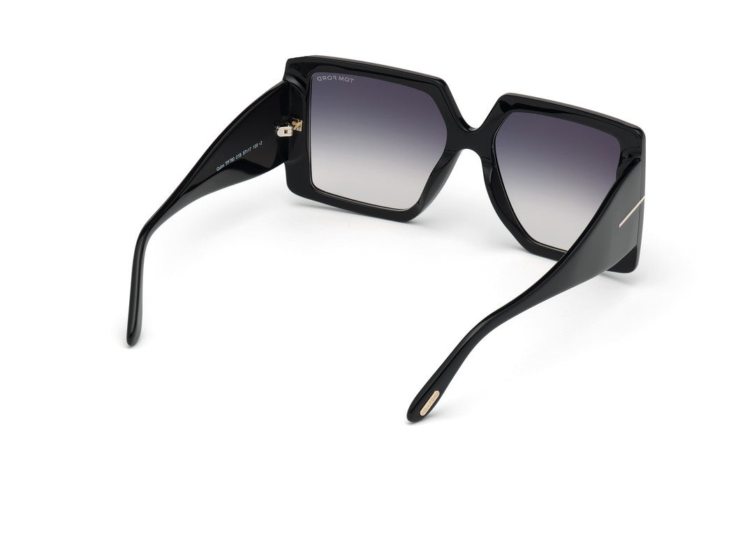 Shiny Black Female Sunglasses Tom Ford 889214121233