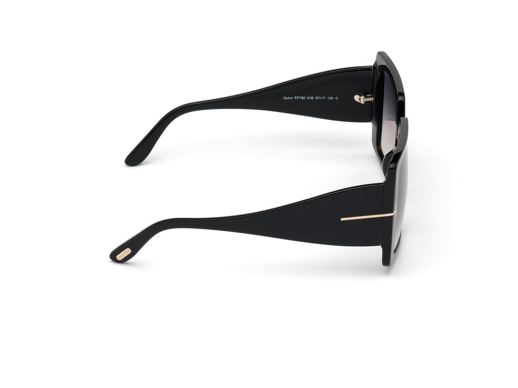 Shiny Black Female Sunglasses Tom Ford 889214121233