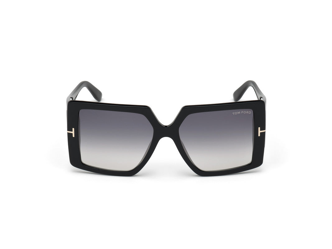 Shiny Black Female Sunglasses Tom Ford 889214121233