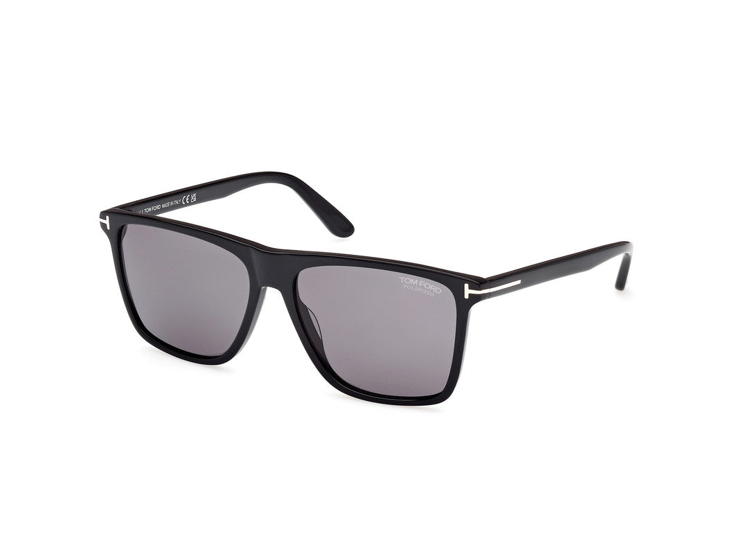 Shiny Black Male Sunglasses Tom Ford 889214550156