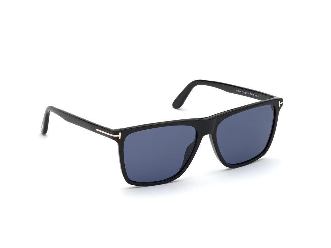 Shiny Black Male Sunglasses Tom Ford 889214218650