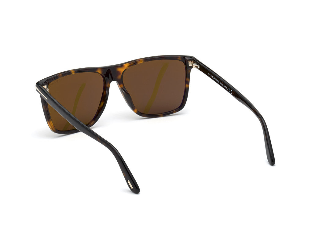 Dark Havana Male Sunglasses Tom Ford 889214218728