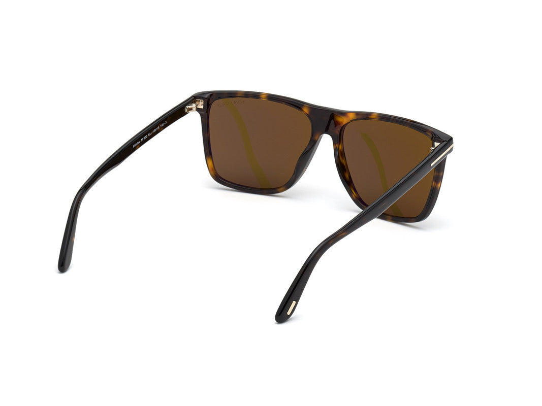 Dark Havana Male Sunglasses Tom Ford 889214218728