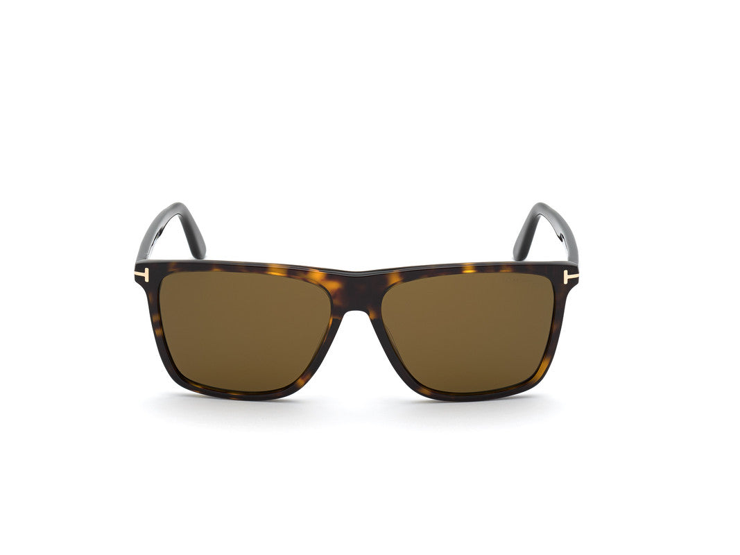 Dark Havana Male Sunglasses Tom Ford 889214218728