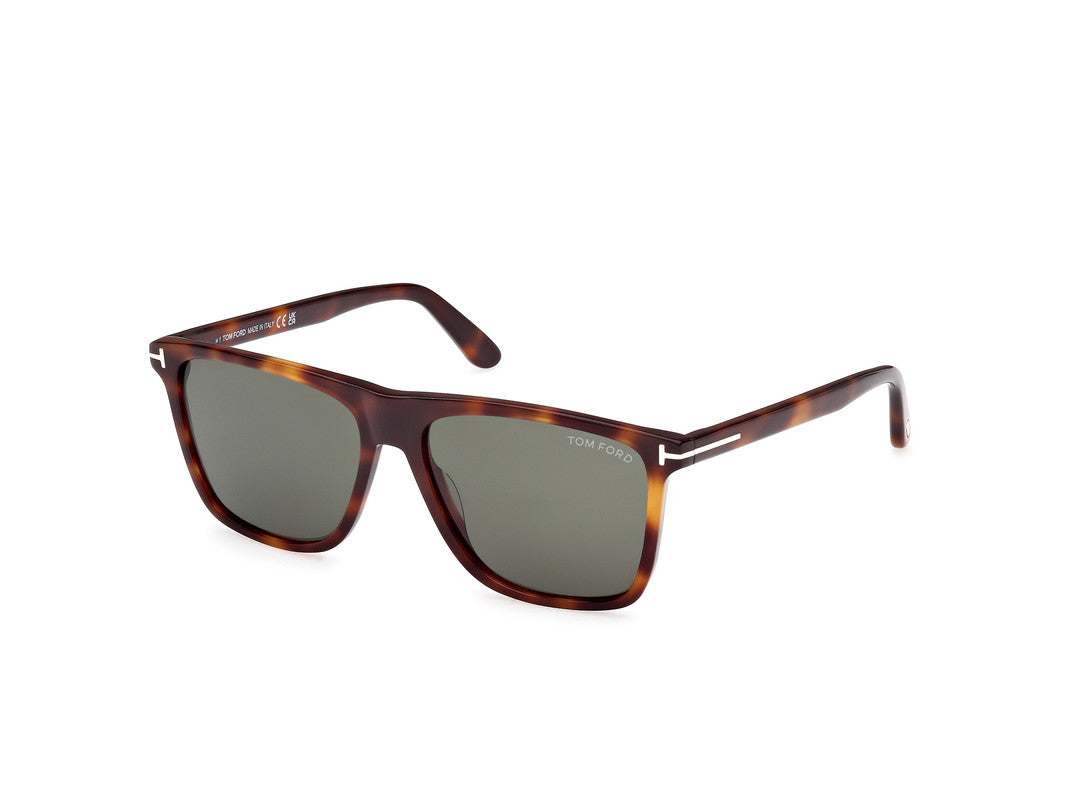 Blonde Havana Male Sunglasses Tom Ford 889214550163