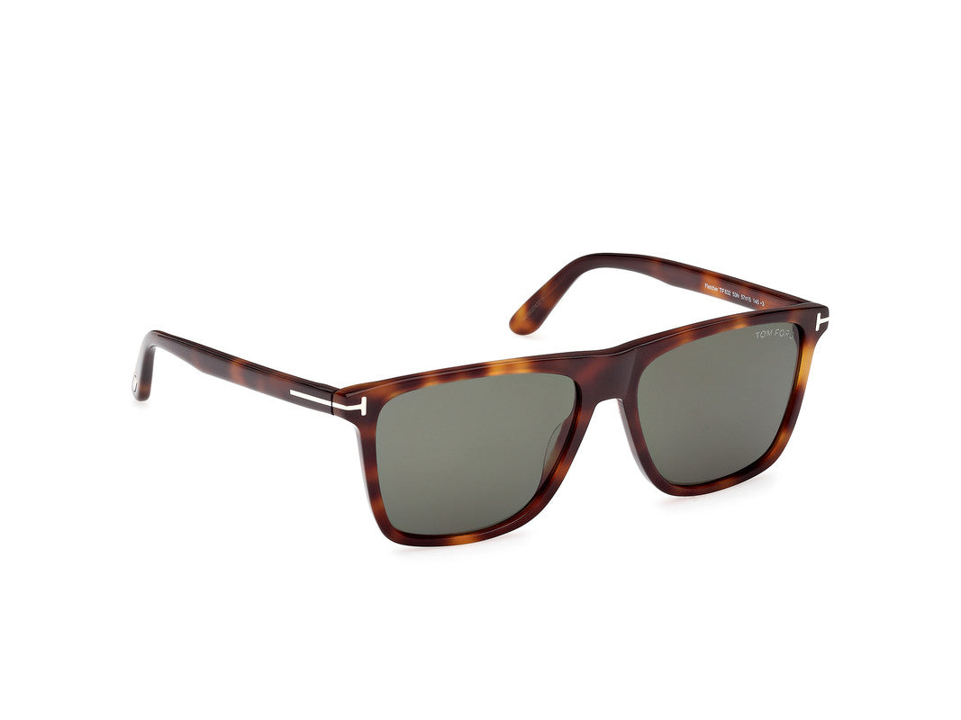 Blonde Havana Male Sunglasses Tom Ford 889214550163