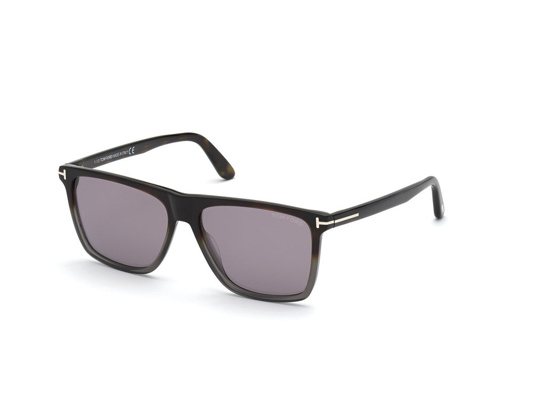 Coloured Havana Male Sunglasses Tom Ford 889214218735