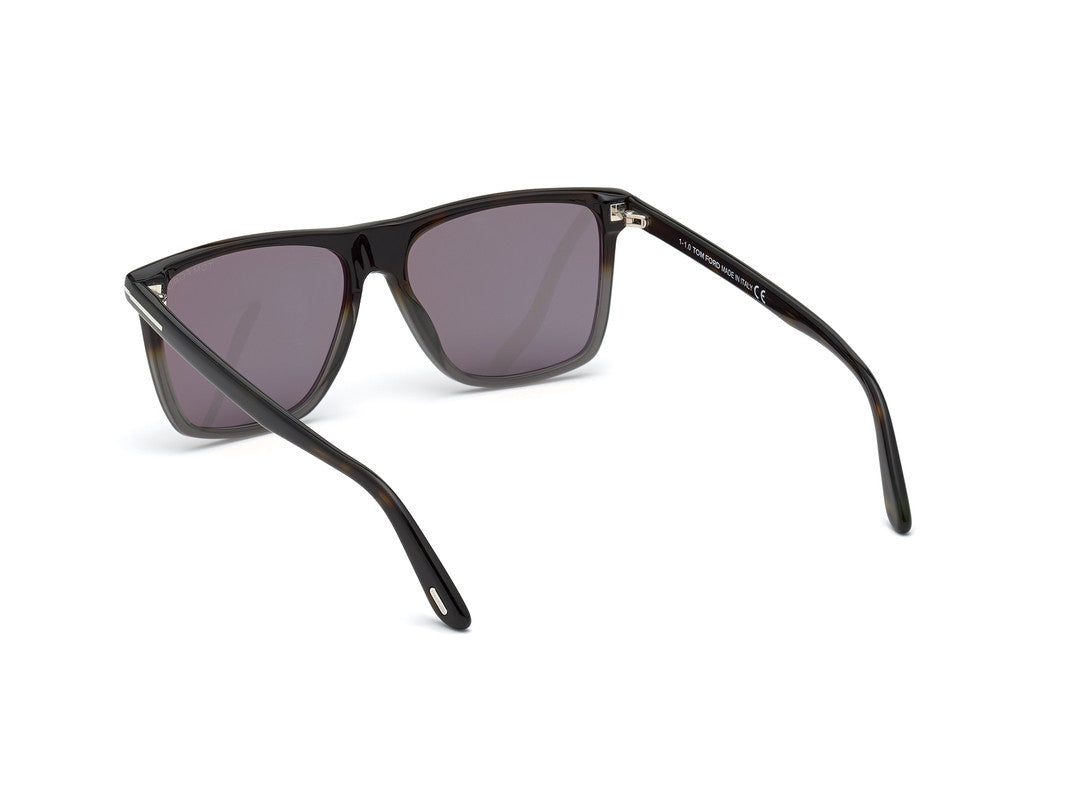 Coloured Havana Male Sunglasses Tom Ford 889214218735