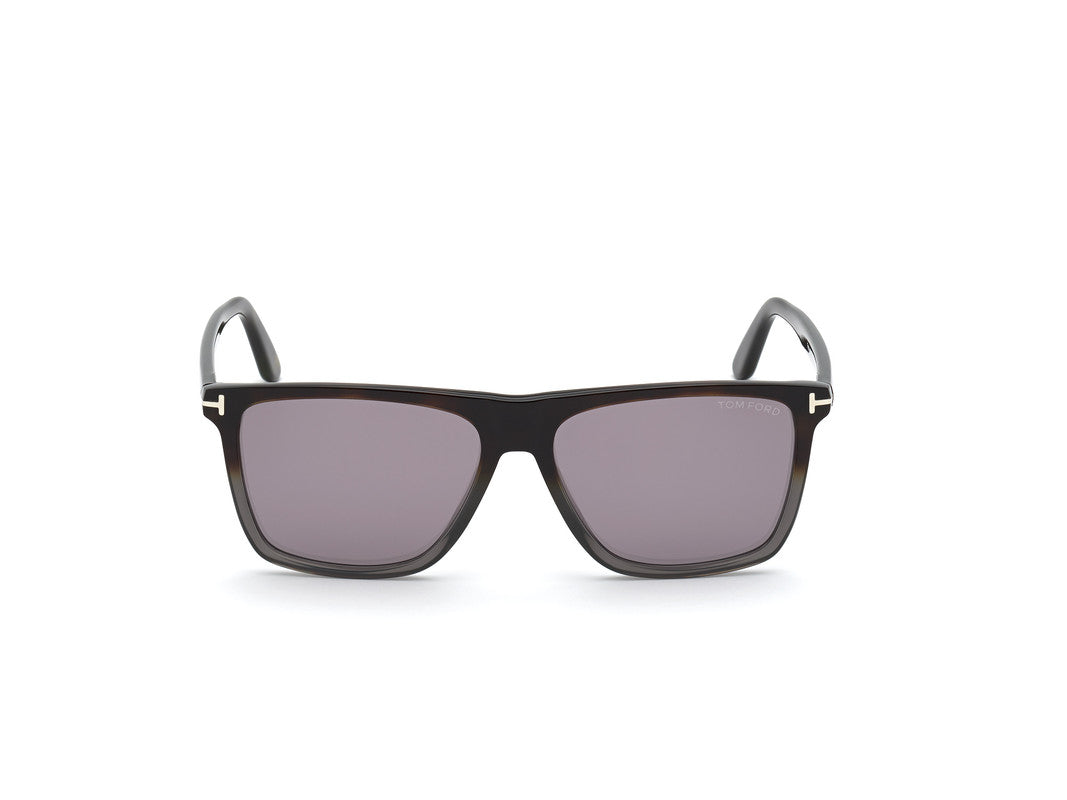 Coloured Havana Male Sunglasses Tom Ford 889214218735