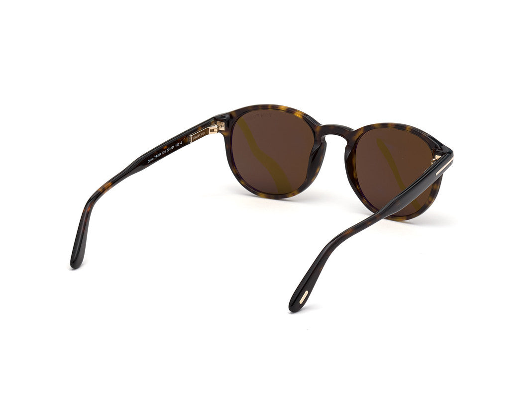 Dark Havana Male Sunglasses Tom Ford 889214218933