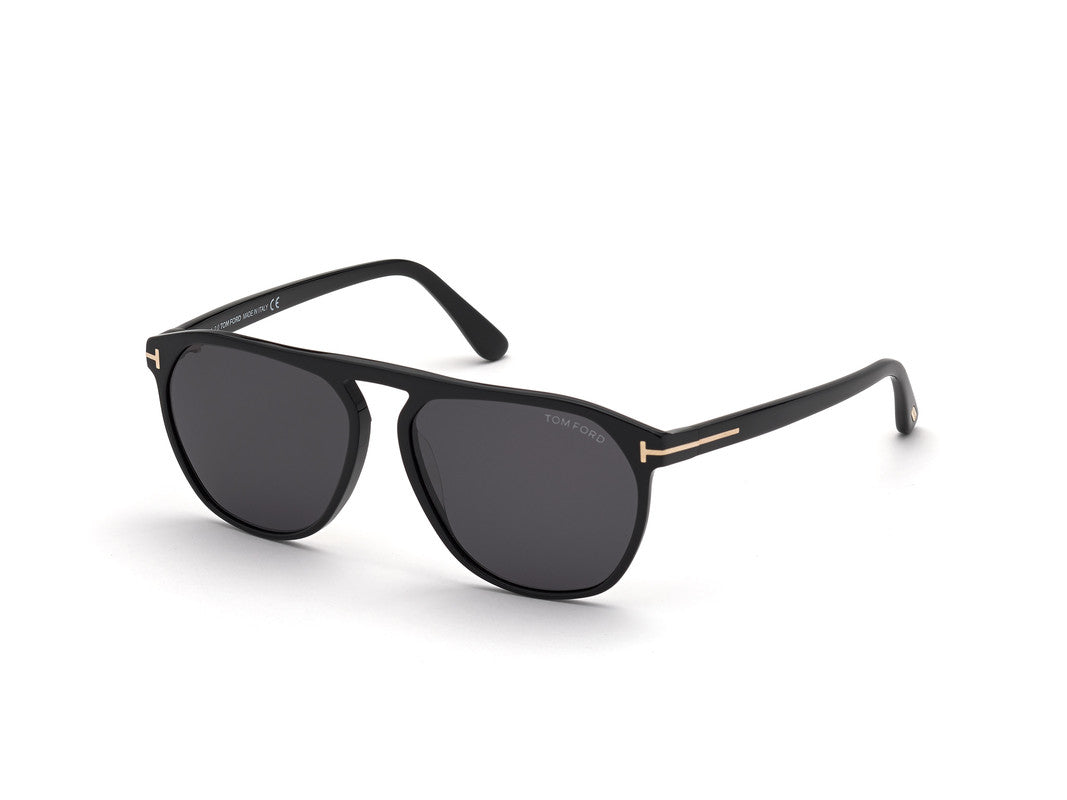 Shiny Black Male Sunglasses Tom Ford 889214218926