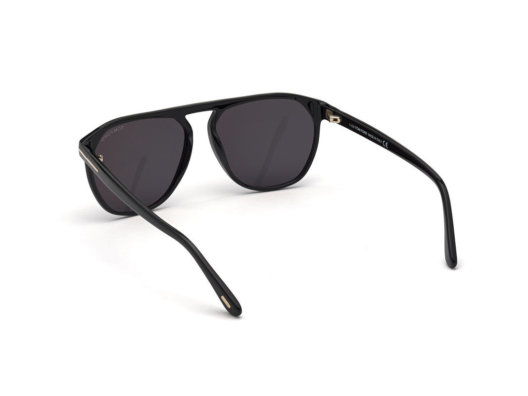 Shiny Black Male Sunglasses Tom Ford 889214218872