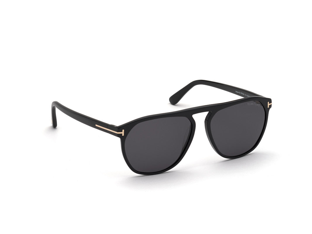 Shiny Black Male Sunglasses Tom Ford 889214218872