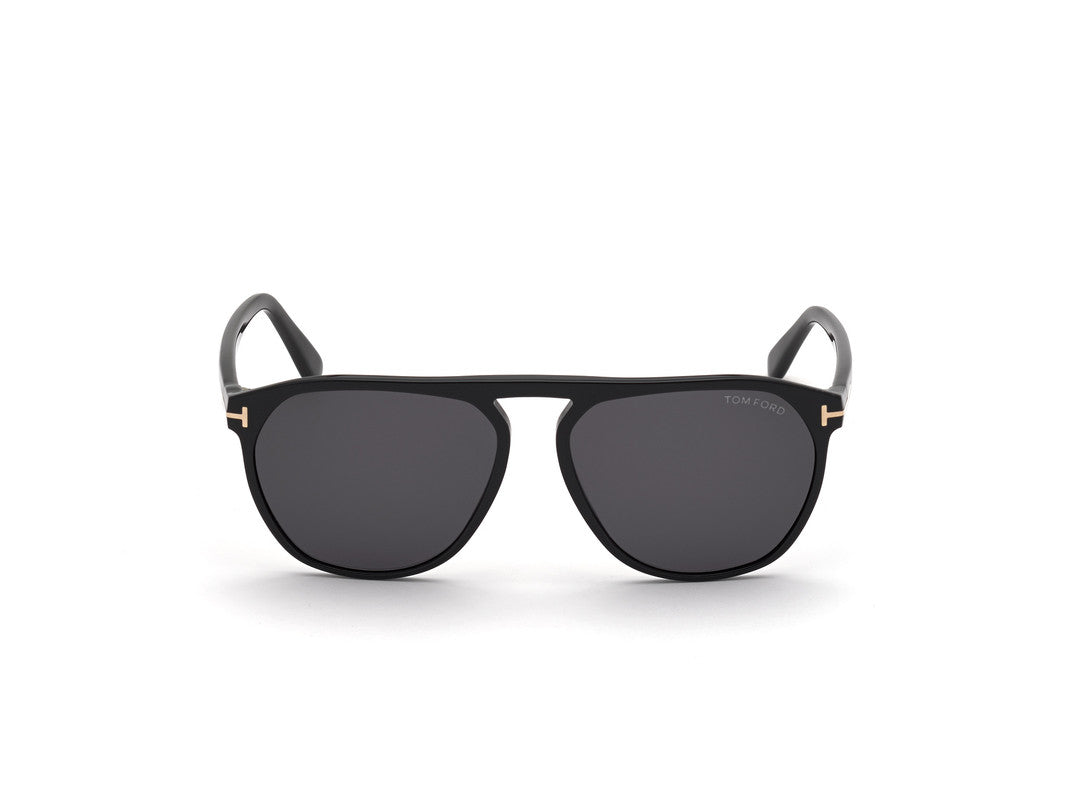 Shiny Black Male Sunglasses Tom Ford 889214218872