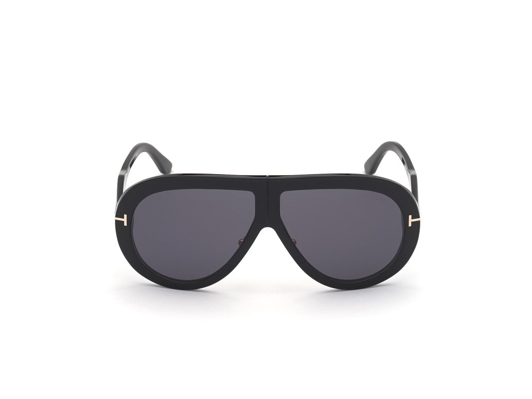 Shiny Black Unisex Sunglasses Tom Ford 889214219022