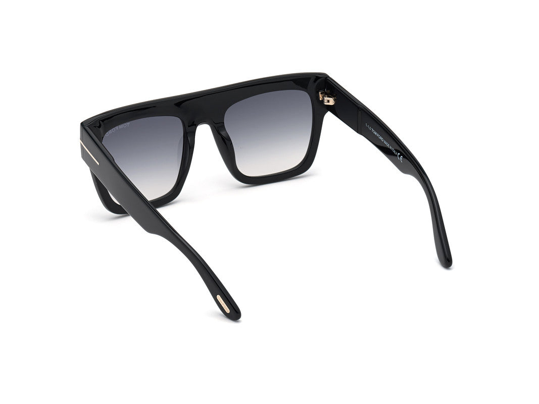 Shiny Black Female Sunglasses Tom Ford 889214261823