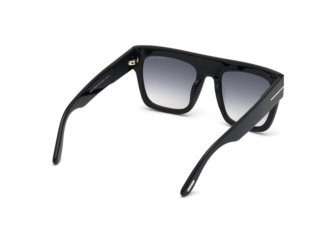 Shiny Black Female Sunglasses Tom Ford 889214261823