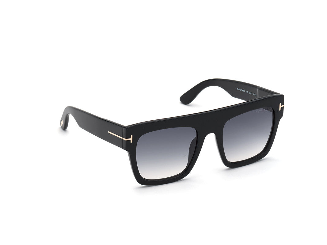 Shiny Black Female Sunglasses Tom Ford 889214261823