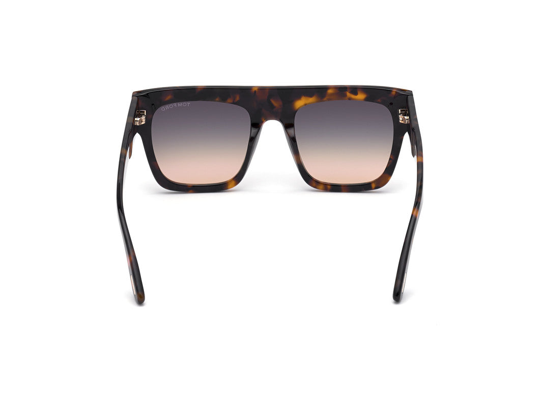 Dark Havana Female Sunglasses Tom Ford 889214219534