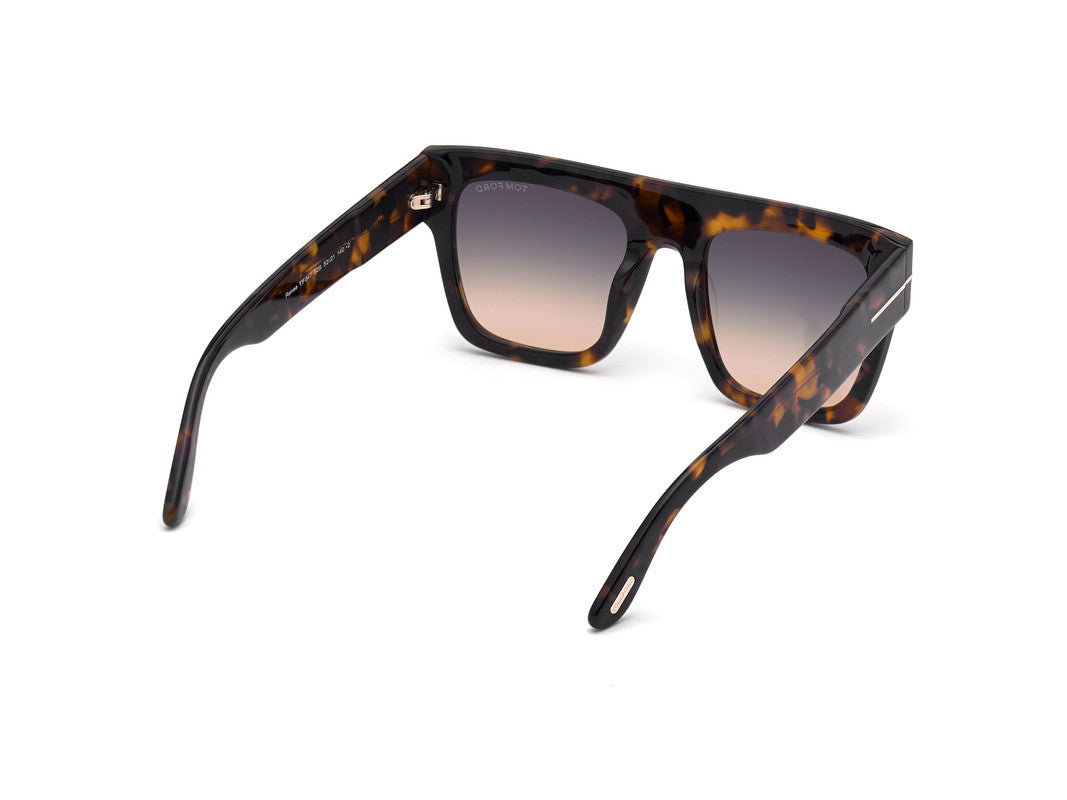 Dark Havana Female Sunglasses Tom Ford 889214219534