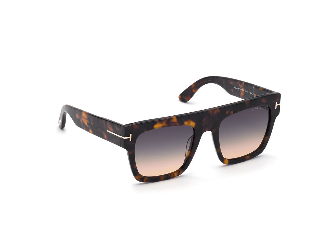 Dark Havana Female Sunglasses Tom Ford 889214219534