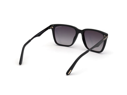 Shiny Black Male Sunglasses Tom Ford 889214243904