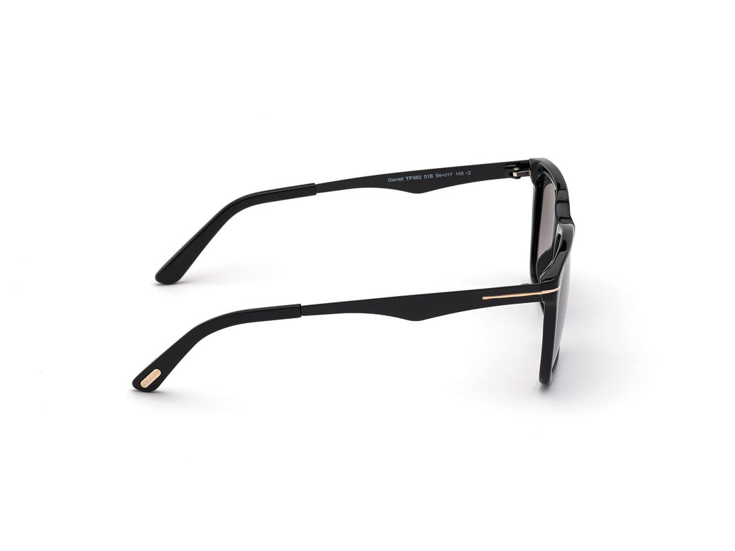 Shiny Black Male Sunglasses Tom Ford 889214243904