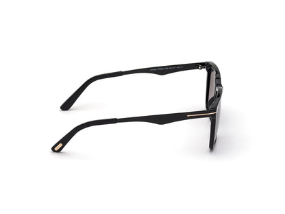 Shiny Black Male Sunglasses Tom Ford 889214243904