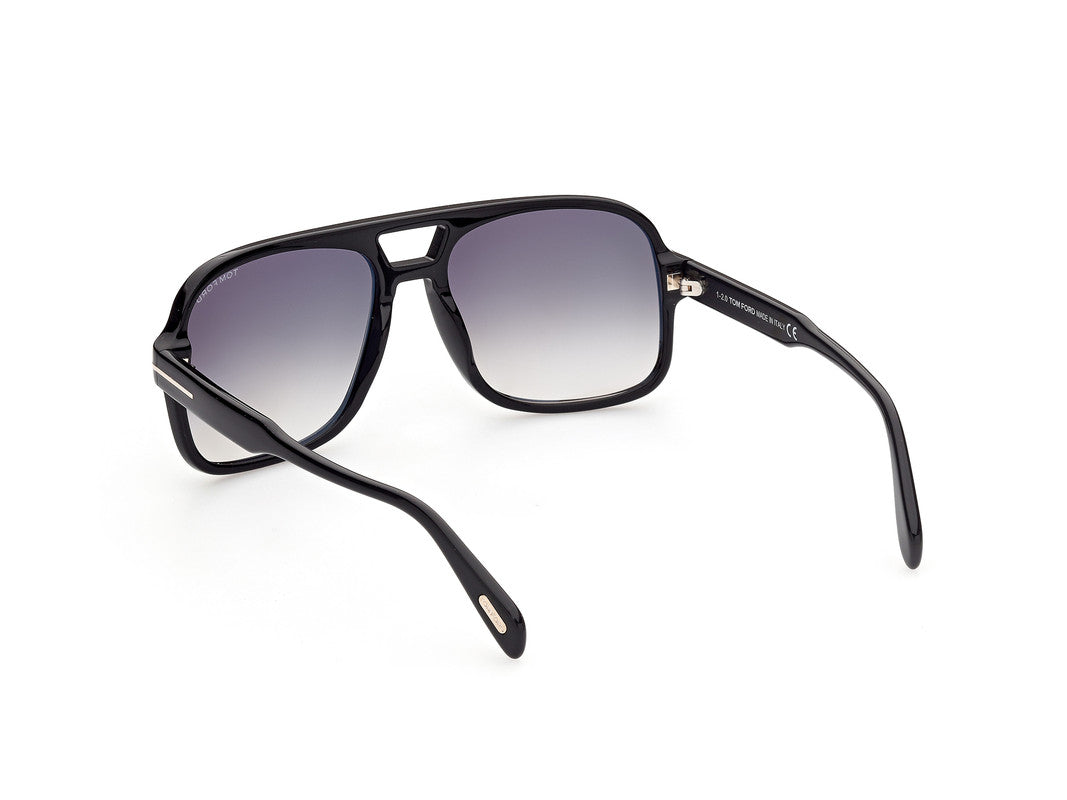 Shiny Black Male Sunglasses Tom Ford 889214281784