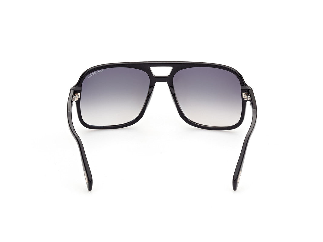 Shiny Black Male Sunglasses Tom Ford 889214281784