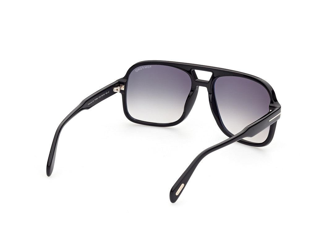 Shiny Black Male Sunglasses Tom Ford 889214281784