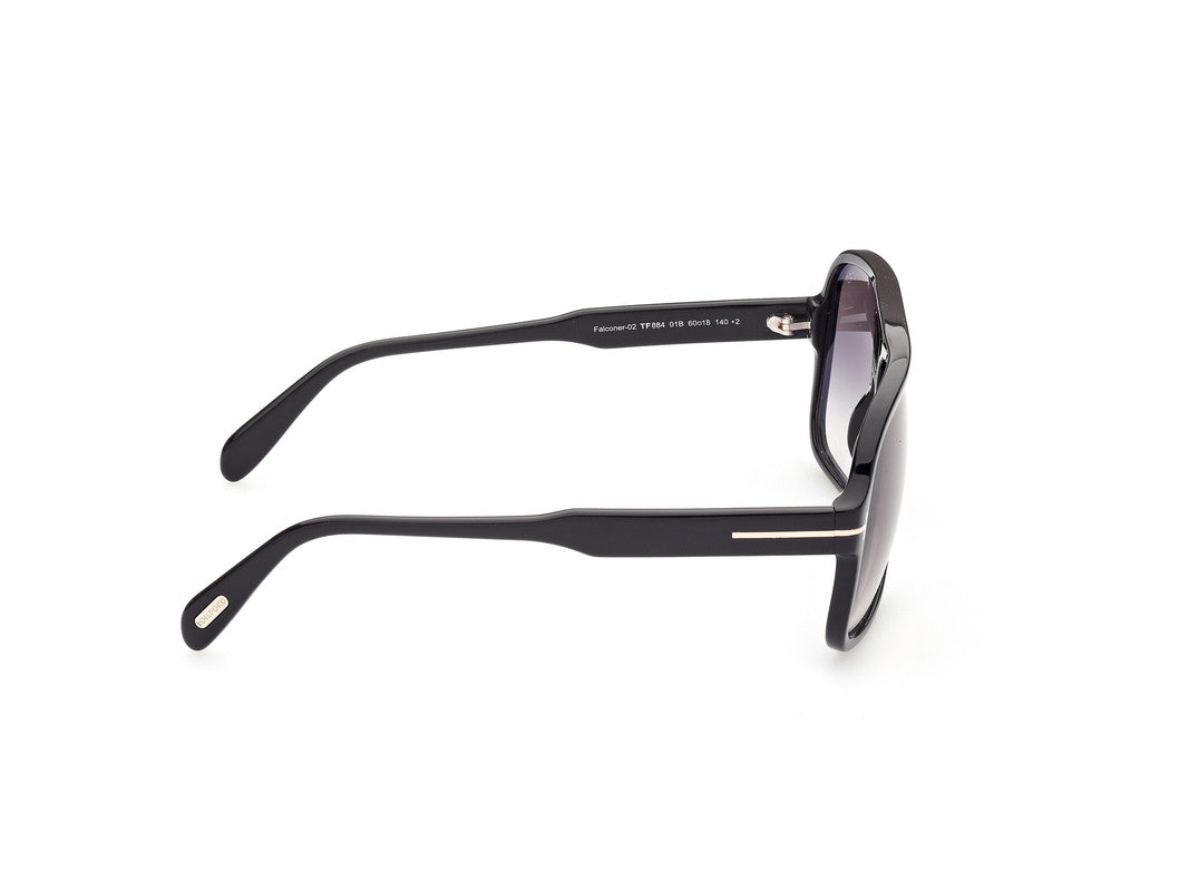 Shiny Black Male Sunglasses Tom Ford 889214281784