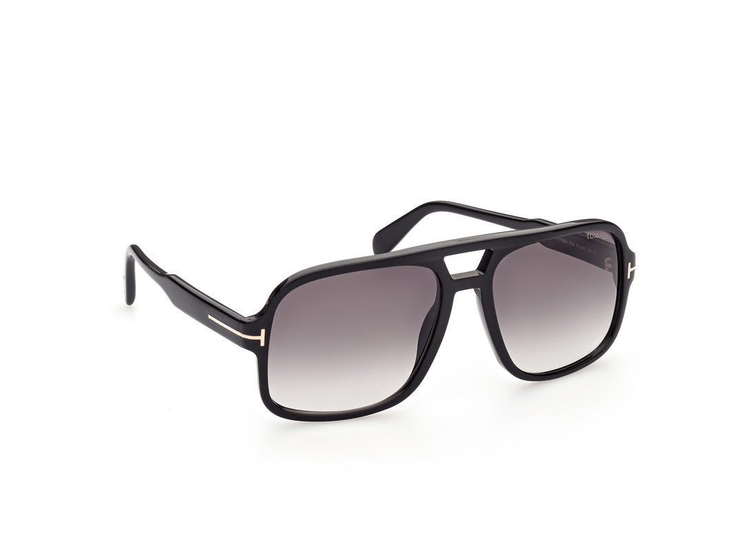 Shiny Black Male Sunglasses Tom Ford 889214281784