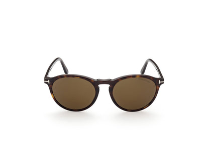 Dark Havana Male Sunglasses Tom Ford 889214291639