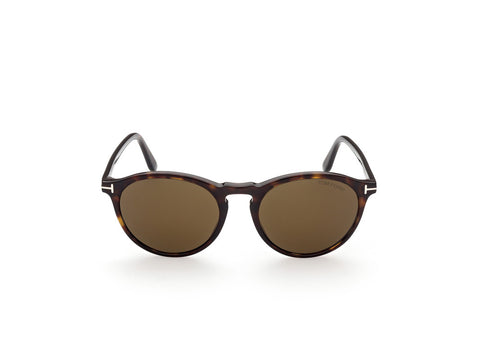 Dark Havana Male Sunglasses Tom Ford 889214291639