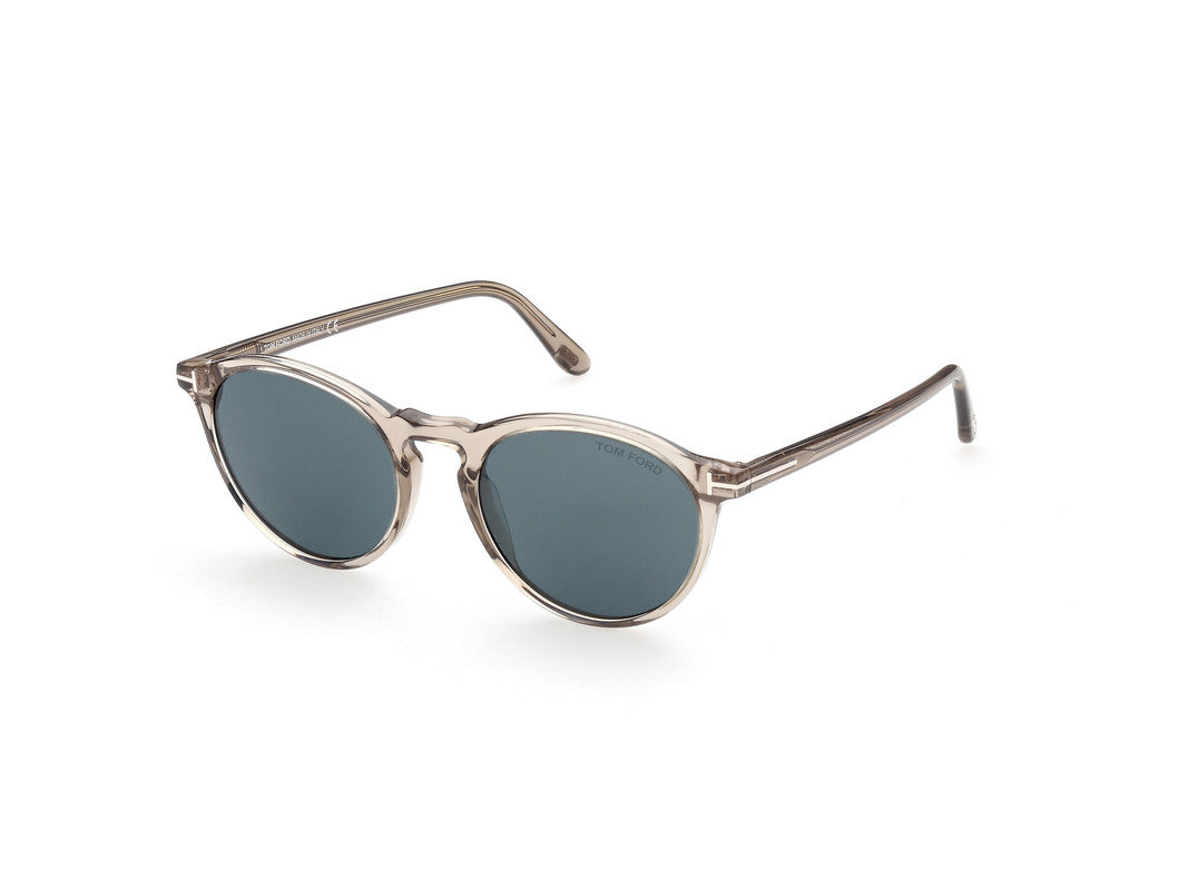 Shiny Beige Male Sunglasses Tom Ford 889214292124