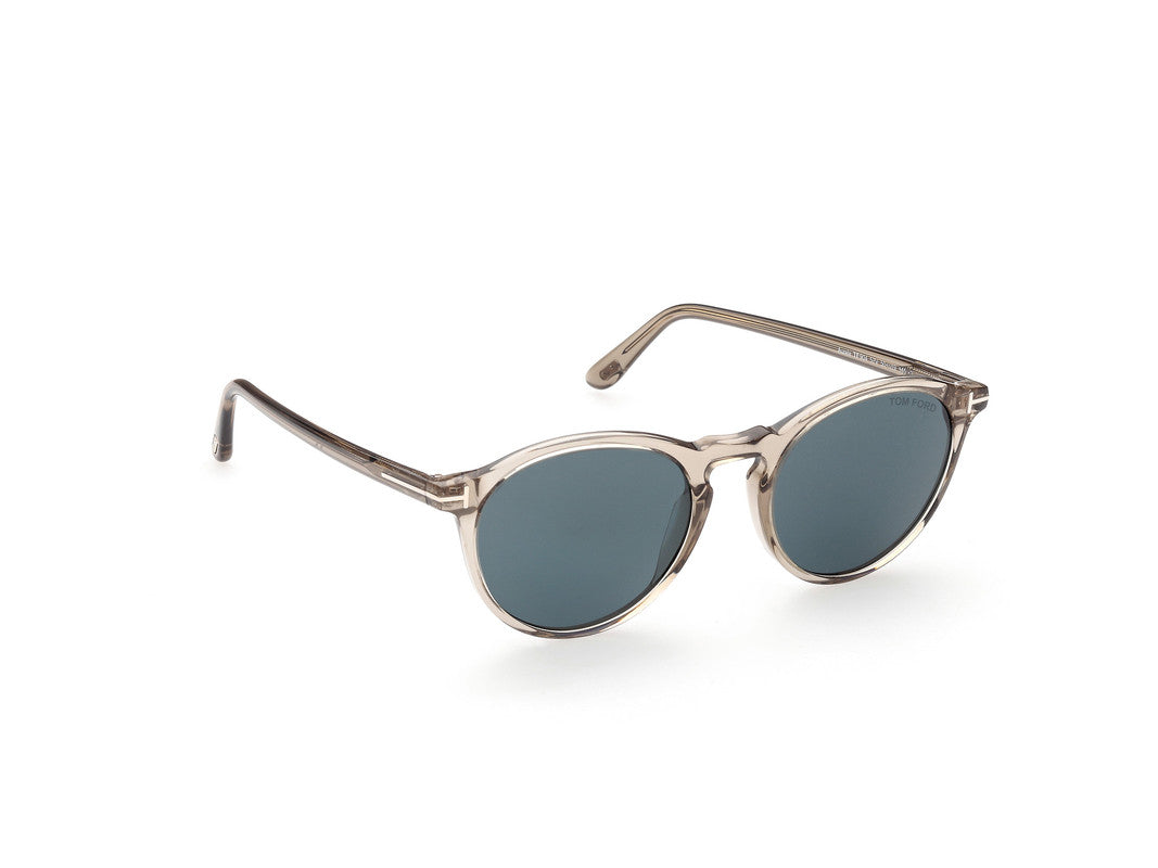 Shiny Beige Male Sunglasses Tom Ford 889214292124